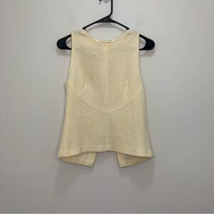 Banana Republic Wool Blend Open Back Vest Size Medium